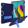 Contrast Color Silicone + PC Combination Case with Holder, For Galaxy Tab S5e T720, For iPad 10.2