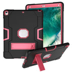For iPad 10.5 / Black + Rose Red