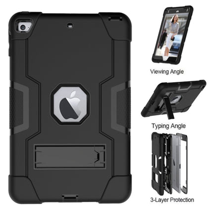 Contrast Color Silicone + PC Combination Case with Holder, For iPad 10.5, For iPad Mini 5 / 4