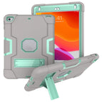 For iPad Mini 5 / 4 / Grey + Aqua