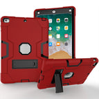 For iPad 5 / Red + Black