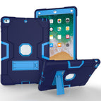 For iPad 5 / Navy Blue + Blue