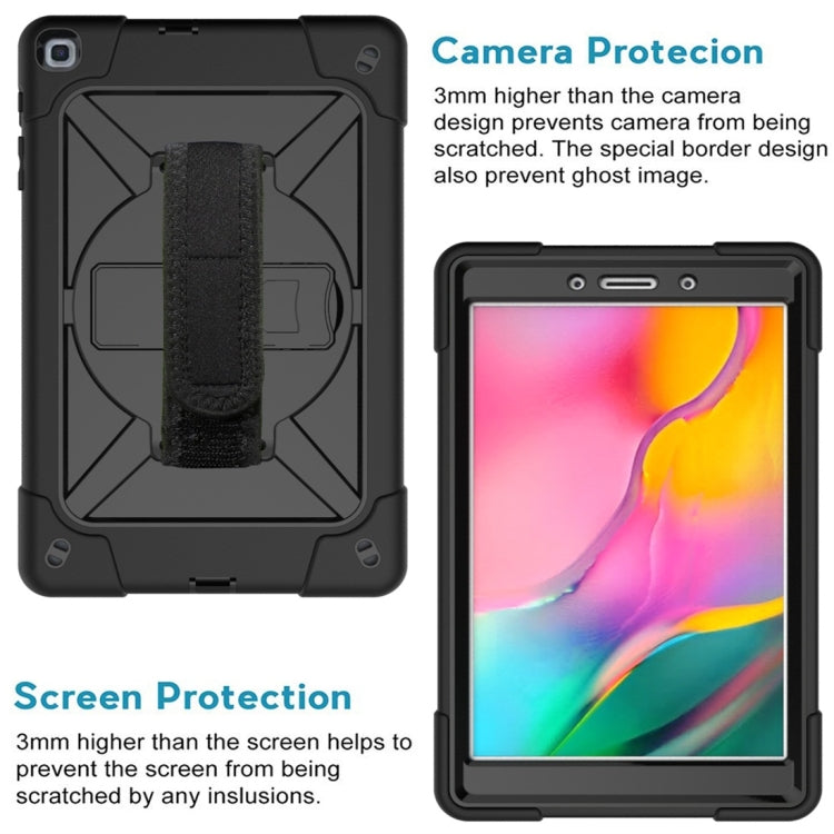 Contrast Color Silicone + PC Combination Case with Holder, For Galaxy Tab A 8.0 (2019) T290, For Galaxy Tab A 10.1 (2019) T510, For iPad 9.7