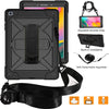 Contrast Color Silicone + PC Combination Case with Holder, For Galaxy Tab A 8.0 (2019) T290, For Galaxy Tab A 10.1 (2019) T510, For iPad 9.7