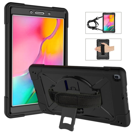 Contrast Color Silicone + PC Combination Case with Holder, For Galaxy Tab A 8.0 (2019) T290, For Galaxy Tab A 10.1 (2019) T510, For iPad 9.7