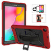 Contrast Color Silicone + PC Combination Case with Holder, For Galaxy Tab A 8.0 (2019) T290, For Galaxy Tab A 10.1 (2019) T510, For iPad 9.7