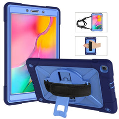 Contrast Color Silicone + PC Combination Case with Holder, For Galaxy Tab A 8.0 (2019) T290, For Galaxy Tab A 10.1 (2019) T510, For iPad 9.7