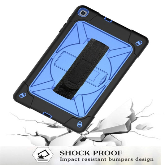 Contrast Color Silicone + PC Combination Case with Holder