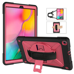 Contrast Color Silicone + PC Combination Case with Holder, For Galaxy Tab A 8.0 (2019) T290, For Galaxy Tab A 10.1 (2019) T510, For iPad 9.7