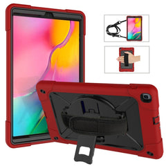 Contrast Color Silicone + PC Combination Case with Holder, For Galaxy Tab A 8.0 (2019) T290, For Galaxy Tab A 10.1 (2019) T510, For iPad 9.7