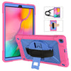 Contrast Color Silicone + PC Combination Case with Holder, For Galaxy Tab A 8.0 (2019) T290, For Galaxy Tab A 10.1 (2019) T510, For iPad 9.7