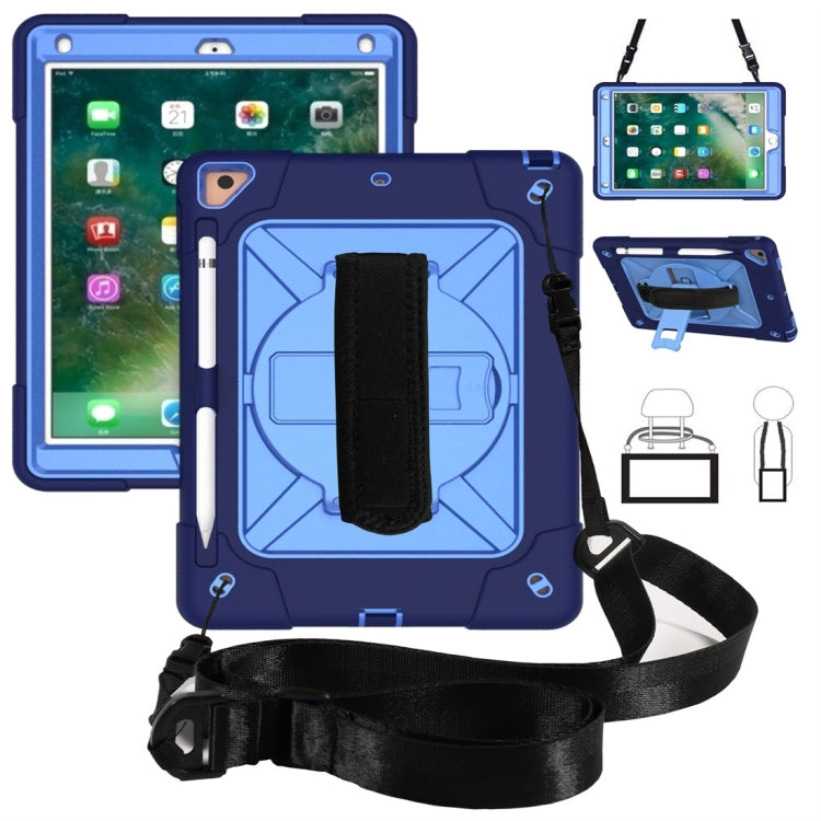 Contrast Color Silicone + PC Combination Case with Holder, For Galaxy Tab A 8.0 (2019) T290, For Galaxy Tab A 10.1 (2019) T510, For iPad 9.7