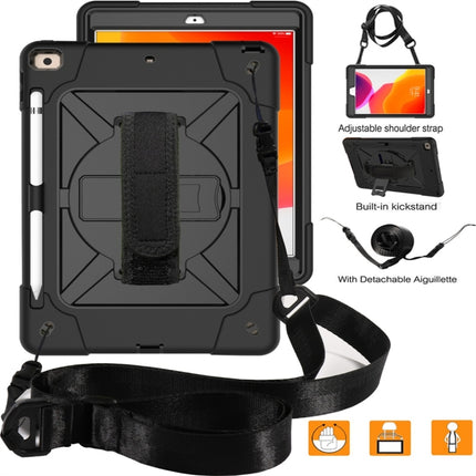 Contrast Color Silicone + PC Combination Case with Holder