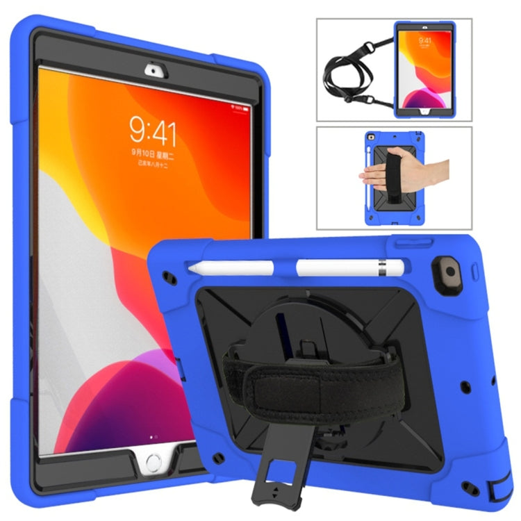 Contrast Color Silicone + PC Combination Case with Holder, For iPad 10.2, For iPad Mini 5 / 4