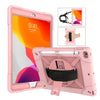 Contrast Color Silicone + PC Combination Case with Holder, For iPad 10.2, For iPad Mini 5 / 4