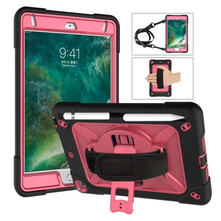 Contrast Color Silicone + PC Combination Case with Holder, For iPad 10.2, For iPad Mini 5 / 4