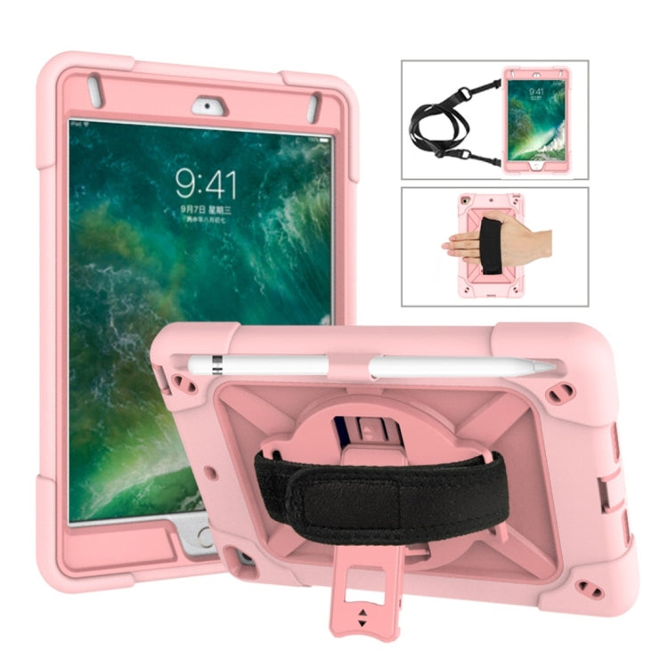 Contrast Color Silicone + PC Combination Case with Holder, For iPad 10.2, For iPad Mini 5 / 4