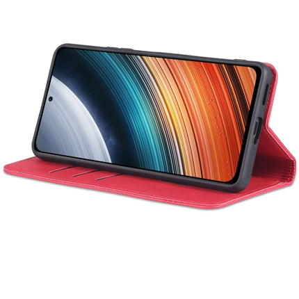 AZNS Magnetic Calf Texture Leather Phone Case