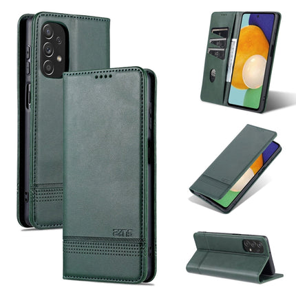 AZNS Magnetic Calf Texture Leather Phone Case