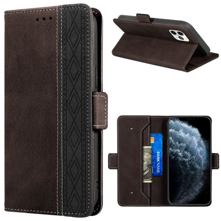 Stitching Magnetic RFID Leather Case, For iPhone 12 Pro Max, For iPhone 11, For iPhone 11 Pro, For iPhone 11 Pro Max, For iPhone X / XS, For iPhone XR