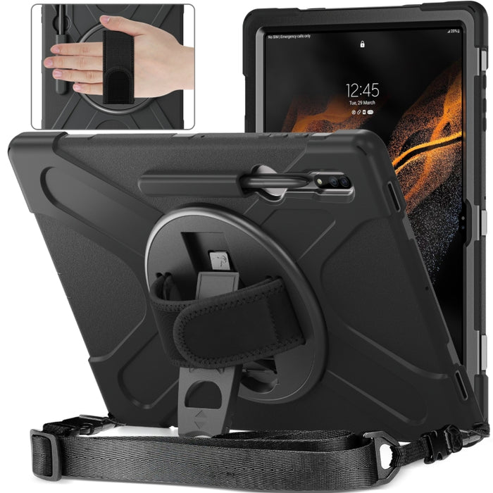 Silicone + PC Tablet Case, For Samsung Galaxy Tab S8 Ultra
