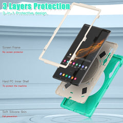 Silicone + PC Tablet Case, For Samsung Galaxy Tab S8 Ultra