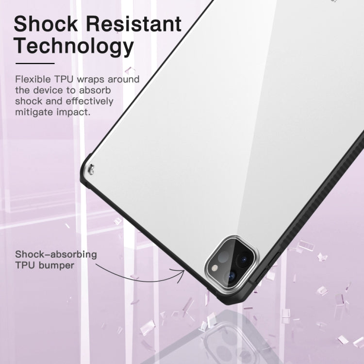 PC+TPU Transparent Shockproof Tablet Case, For iPad Pro 12.9 inch 2020