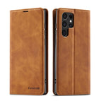 For Samsung Galaxy S22 Ultra 5G / Brown