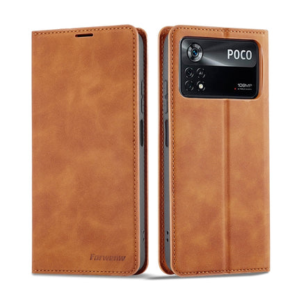 Forwenw Dream Series Oil Edge Strong Magnetism Leather Phone Case, For Xiaomi Poco X4 Pro 5G, For Xiaomi Redmi Note 11 4G Global, For Xiaomi Redmi Note 11 Pro 4G Global