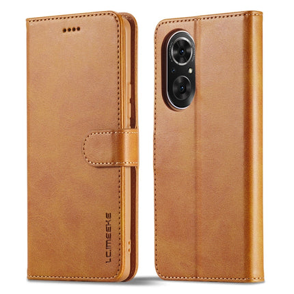 LC.IMEEKE Calf Texture Leather Phone Case, For Samsung Galaxy A23 5G, For Samsung Galaxy M52 5G, For Honor 50 SE