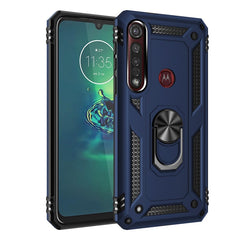 Armor Shockproof TPU + PC Protective Case with 360 Degree Rotation Holder, For Motorola Moto G8 Plus