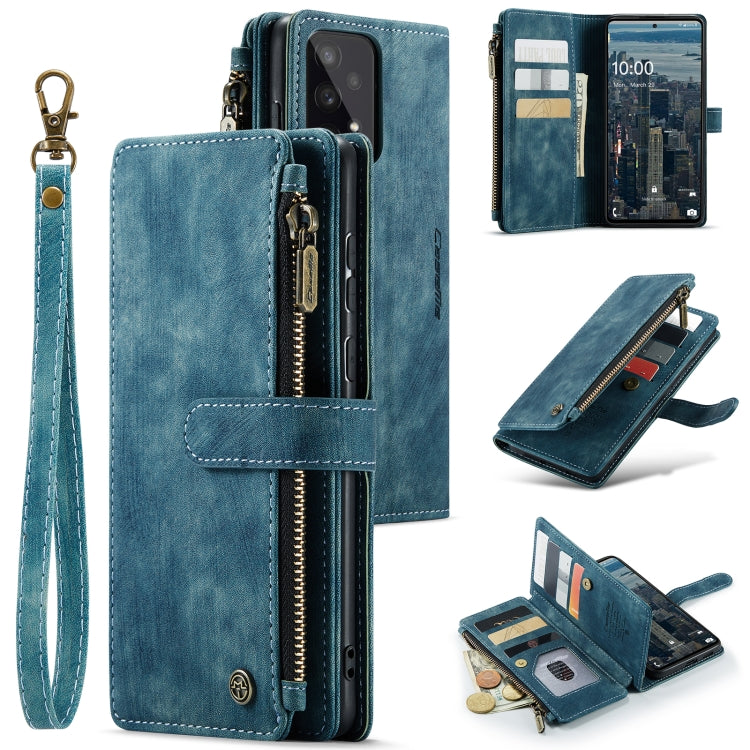 CaseMe C30 Multifunctional Phone Leather Case with Holder & Card Slot & Wallet, For Samsung Galaxy A53 5G, For Samsung Galaxy A13 5G / A13 4G