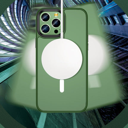 TPU + Frosted PC MagSafe Phone Case, For iPhone 11