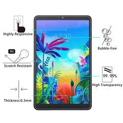 9H 2.5D Explosion-proof Tempered Glass Film, For LG G Pad 5 10.1 inch, For Teclast M20, For Teclast M30, For Huawei MatePad Pro 10.8 (1 PC)