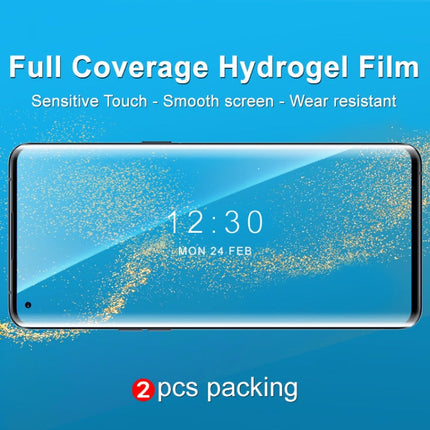 2 PCS IMAK Curved Full Screen Hydrogel Film Front Protector