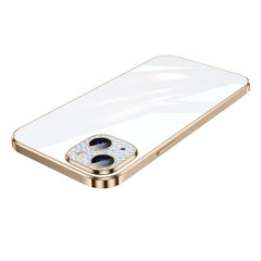 SULADA Diamond Lens Protector Plated Frosted Case, For iPhone 13, For iPhone 13 Pro, For iPhone 13 Pro Max, For iPhone 12, For iPhone 12 Pro