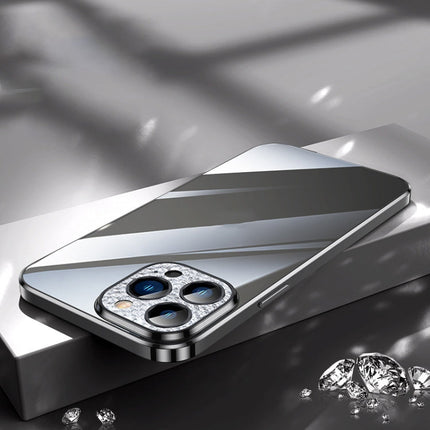 SULADA Diamond Lens Protector Plated Frosted Case