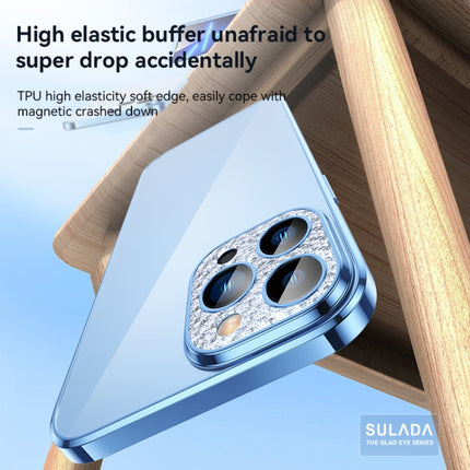 SULADA Diamond Lens Protector Plated Frosted Case, For iPhone 12 Pro Max, For iPhone 11, For iPhone 11 Pro Max