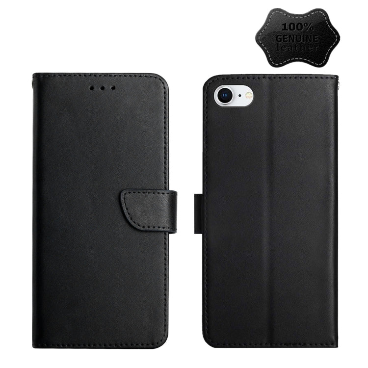 Genuine Leather Fingerprint-proof Horizontal Flip Phone Case, For iPhone 7, For iPhone 7 Plus, For iPhone 11, For iPhone 11 Pro, For iPhone 11 Pro Max, For iPhone 12 mini, For iPhone 12 Pro, For iPhone 12 Pro Max, For iPhone 13, For iPhone 13 mini�����...