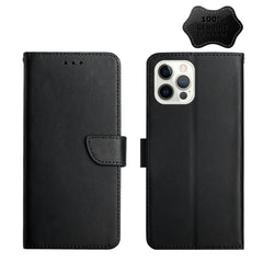 Genuine Leather Fingerprint-proof Horizontal Flip Phone Case, For iPhone 7, For iPhone 7 Plus, For iPhone 11, For iPhone 11 Pro, For iPhone 11 Pro Max, For iPhone 12 mini, For iPhone 12 Pro, For iPhone 12 Pro Max, For iPhone 13, For iPhone 13 mini�����...