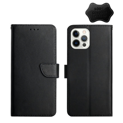 Genuine Leather Fingerprint-proof Horizontal Flip Phone Case, For iPhone 7, For iPhone 7 Plus, For iPhone 11, For iPhone 11 Pro, For iPhone 11 Pro Max, For iPhone 12 mini, For iPhone 12 Pro, For iPhone 12 Pro Max, For iPhone 13, For iPhone 13 mini�����...
