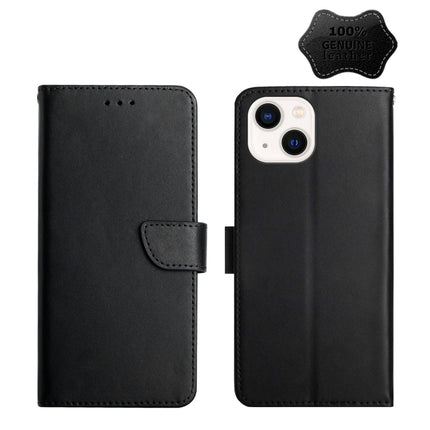 Genuine Leather Fingerprint-proof Horizontal Flip Phone Case, For iPhone 7, For iPhone 7 Plus, For iPhone 11, For iPhone 11 Pro, For iPhone 11 Pro Max, For iPhone 12 mini, For iPhone 12 Pro, For iPhone 12 Pro Max, For iPhone 13, For iPhone 13 mini�����...