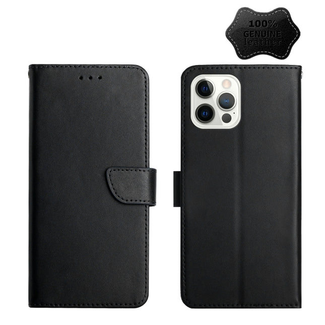 Genuine Leather Fingerprint-proof Horizontal Flip Phone Case, For iPhone 7, For iPhone 7 Plus, For iPhone 11, For iPhone 11 Pro, For iPhone 11 Pro Max, For iPhone 12 mini, For iPhone 12 Pro, For iPhone 12 Pro Max, For iPhone 13, For iPhone 13 mini     ...
