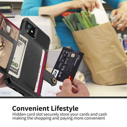 Magnetic Wallet Card Bag Leather Case, For iPhone 12 mini, For iPhone 12 / 12 Pro, For iPhone 12 Pro Max, For iPhone 11