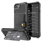 For iPhone SE 2022 / 2020 / 7 / 8 / Black