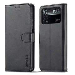 LC.IMEEKE Calf Texture Leather Phone Case, For Honor 50 / nova 9, For Honor 50 Pro / nova 9 Pro, For Xiaomi Poco X4 Pro 5G, For Xiaomi Poco M4 Pro