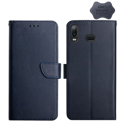 Genuine Leather Fingerprint-proof Horizontal Flip Phone Case, For Samsung Galaxy A10s, For Samsung Galaxy A12, For Samsung Galaxy A13 5G, For Samsung Galaxy A20 / A30, For Samsung Galaxy A20e, For Samsung Galaxy A20s, For Samsung Galaxy A21������������...
