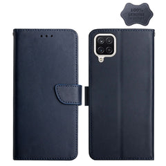 Genuine Leather Fingerprint-proof Horizontal Flip Phone Case, For Samsung Galaxy A10s, For Samsung Galaxy A12, For Samsung Galaxy A13 5G, For Samsung Galaxy A20 / A30, For Samsung Galaxy A20e, For Samsung Galaxy A20s, For Samsung Galaxy A21������������...