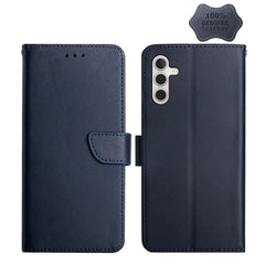 Genuine Leather Fingerprint-proof Horizontal Flip Phone Case, For Samsung Galaxy A10s, For Samsung Galaxy A12, For Samsung Galaxy A13 5G, For Samsung Galaxy A20 / A30, For Samsung Galaxy A20e, For Samsung Galaxy A20s, For Samsung Galaxy A21������������...