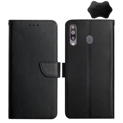 Genuine Leather Fingerprint-proof Horizontal Flip Phone Case, For Samsung Galaxy A10s, For Samsung Galaxy A12, For Samsung Galaxy A13 5G, For Samsung Galaxy A20 / A30, For Samsung Galaxy A20e, For Samsung Galaxy A20s, For Samsung Galaxy A21������������...